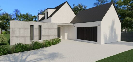 Maison neuve à Saché, Centre-Val de Loire