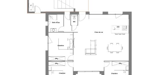 Maison neuve à , Finistère