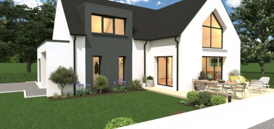 Maison neuve à Chantepie, Bretagne