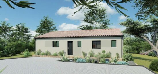 Maison neuve à Saint-Michel-de-Rieufret, Nouvelle-Aquitaine