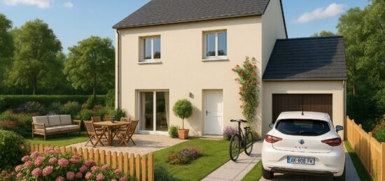 Maison neuve à Châteaugiron, Bretagne