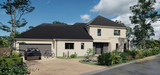 Maison neuve à Saint-Jean-de-Linières, Pays de la Loire