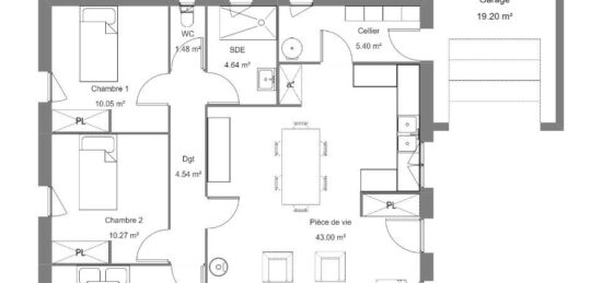 Maison neuve à , Lot-et-Garonne