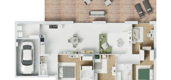 Maison neuve à , Pas-de-Calais