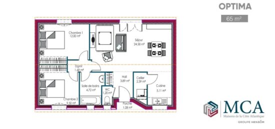 Maison neuve à , Lot-et-Garonne