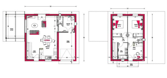 Maison neuve à , Gironde