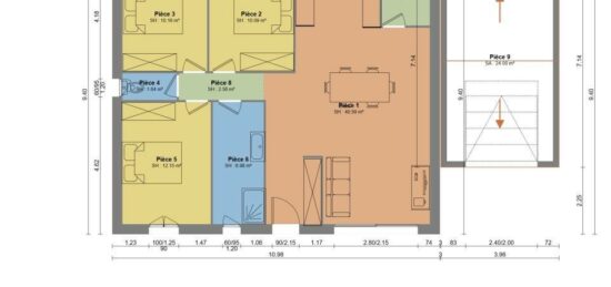 Maison neuve à , Ardèche