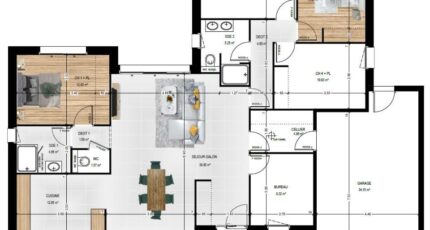 Montrevault Maison neuve - 2342932-939modele820230628fQvsg.jpeg Maisons France Confort