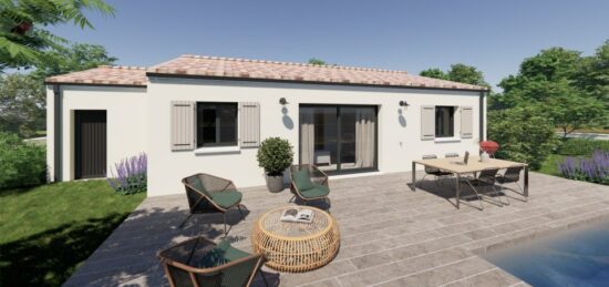 Maison neuve à Médis, Nouvelle-Aquitaine