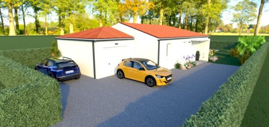 Maison neuve à Ponteilla, Occitanie