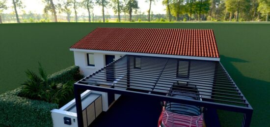 Maison neuve à Los Masos, Occitanie