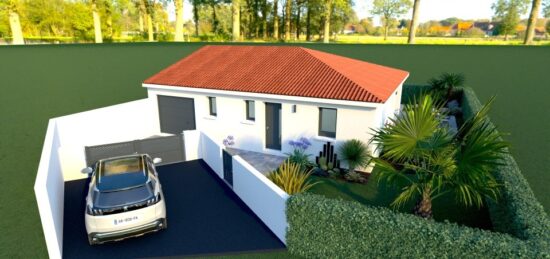 Maison neuve à Los Masos, Occitanie