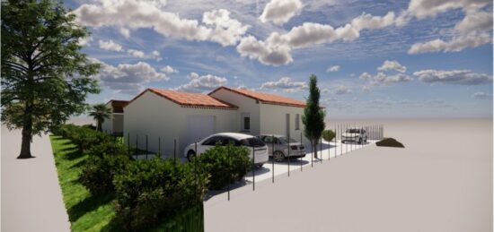 Maison neuve à Comps, Occitanie