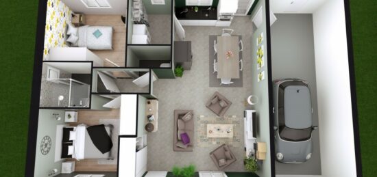 Maison neuve à Ardentes, Centre-Val de Loire