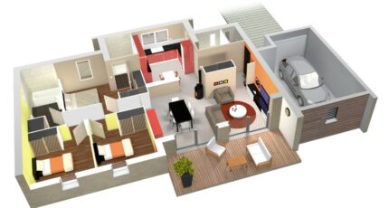 Siradan Maison neuve - 2345874-800modele9201803120w2qG.jpeg Maisons France Confort