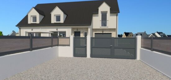 Maison neuve à Villers-sur-Mer, Normandie