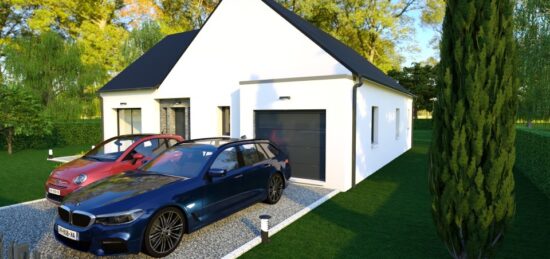 Maison neuve à Sainte-Gemme, Centre-Val de Loire