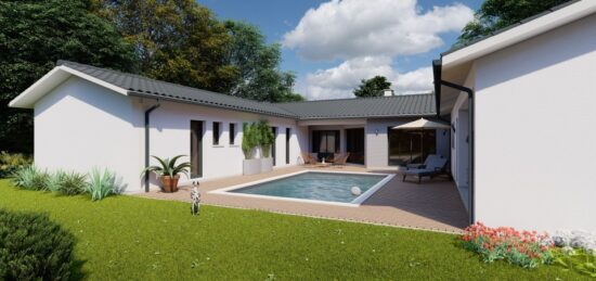 Maison neuve à Estillac, Nouvelle-Aquitaine