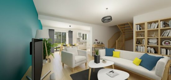 Maison neuve à Crozet, Auvergne-Rhône-Alpes