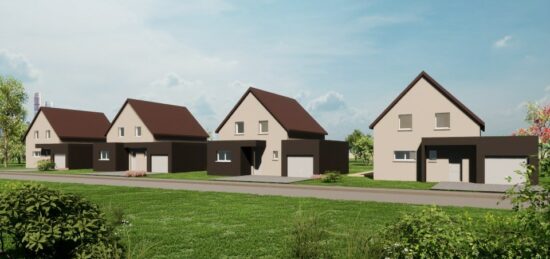 Maison neuve à , Bas-Rhin