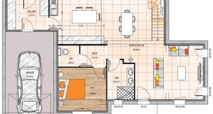 Saint-Melaine-sur-Aubance Maison neuve - 2347511-961modele82020111015Ccz.jpeg Maisons France Confort