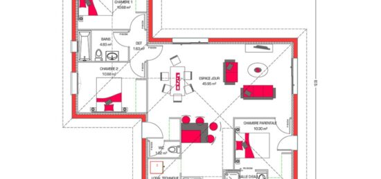 Maison neuve à , Landes