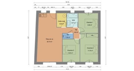 Vue Maison neuve - 2348202-10655modele820231127L88NW.jpeg Maisons France Confort