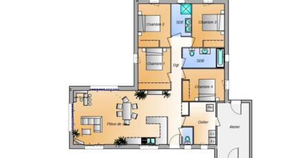 Saint-Gilles-Croix-de-Vie Maison neuve - 2348472-1906modele820181107q7os3.jpeg Maisons France Confort