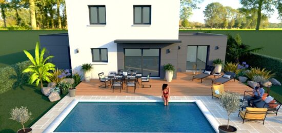 Maison neuve à Ponteilla, Occitanie