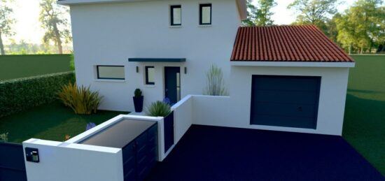 Maison neuve à Pia, Occitanie