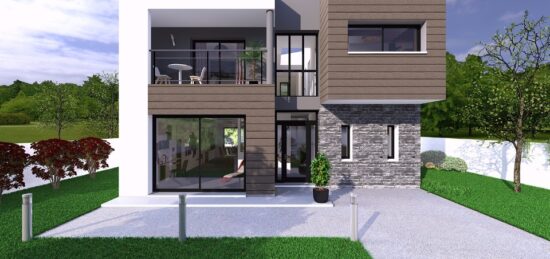 Maison neuve à Verrières-le-Buisson, Île-de-France