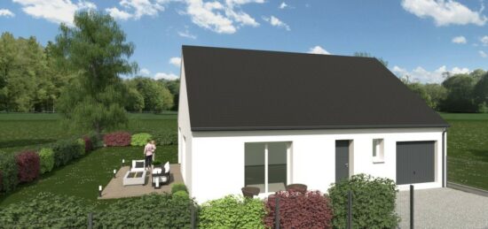 Maison neuve à Druye, Centre-Val de Loire