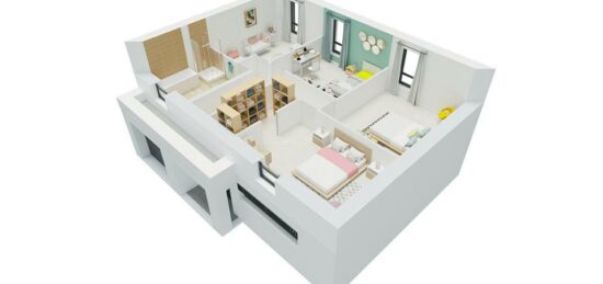 Maison neuve à , Pas-de-Calais