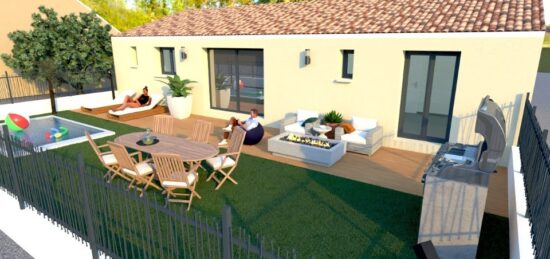 Maison neuve à Alignan-du-Vent, Occitanie