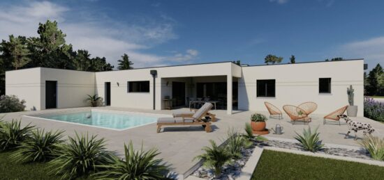 Maison neuve à Saint-Magne, Nouvelle-Aquitaine