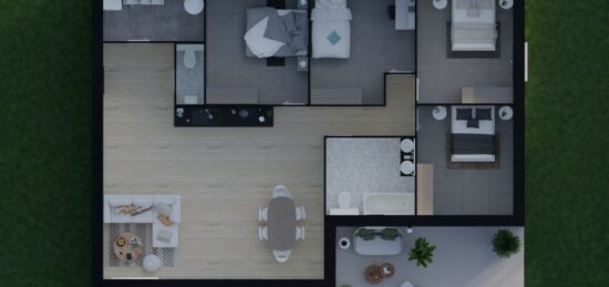 Maison neuve à , Var