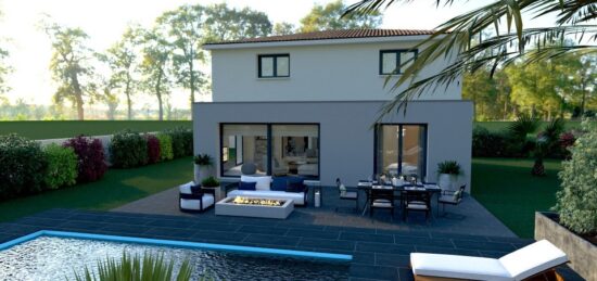 Maison neuve à Pollestres, Occitanie