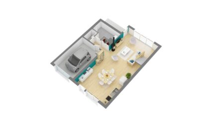 La Rochette Maison neuve - 2290414-4586modele920191218CFcKT.jpeg Maisons France Confort