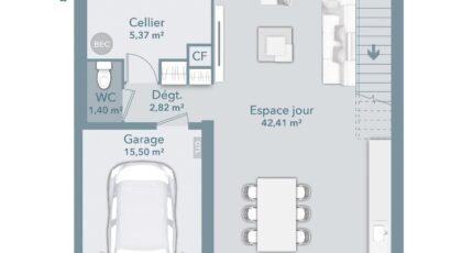 La Rochette Maison neuve - 2290414-4586modele8201907172UxdQ.jpeg Maisons France Confort