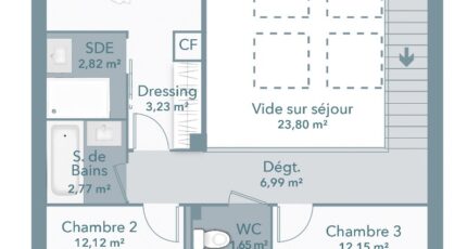 La Rochette Maison neuve - 2290414-4586modele920190717Z5us1.jpeg Maisons France Confort