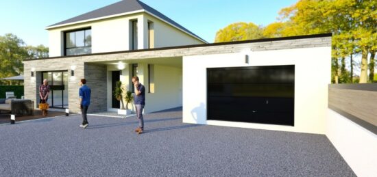 Maison neuve à Bayeux, Normandie