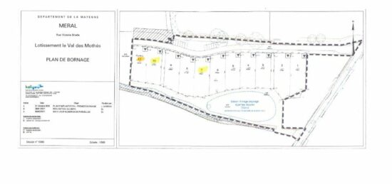 Terrain à bâtir à Méral, Pays de la Loire