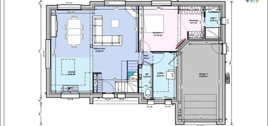 Maison neuve à , Mayenne