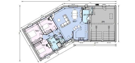 Maison neuve à , Mayenne