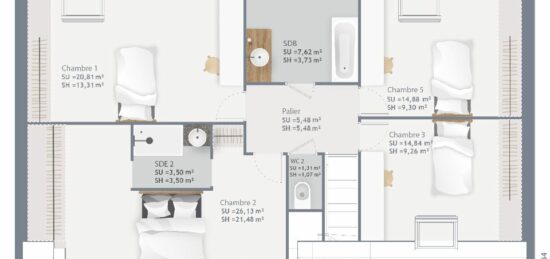 Maison neuve à , Seine-Maritime