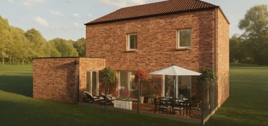 Maison neuve à , Nord