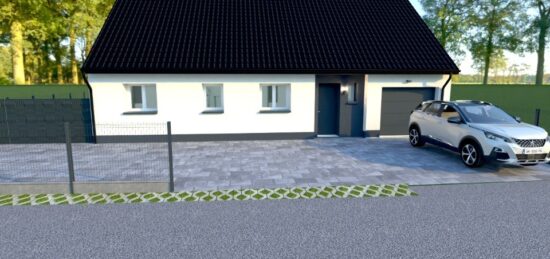 Maison neuve à Lapugnoy, Hauts-de-France