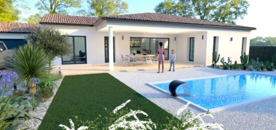 Maison neuve à Labastide-de-Virac, Auvergne-Rhône-Alpes