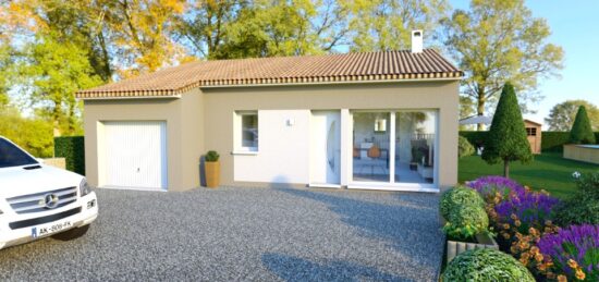 Maison neuve à Théza, Occitanie