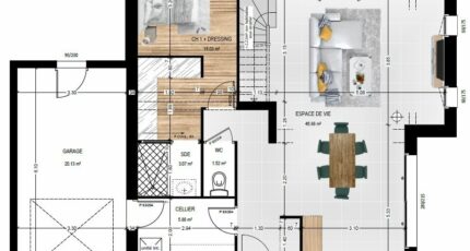 Le Lion-d'Angers Maison neuve - 2329298-961modele8202407220prTo.jpeg Maisons France Confort